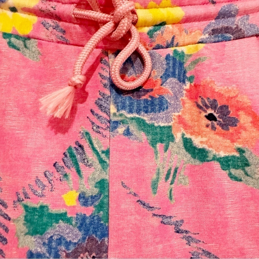 LoveShackFancy x Beach Riot Banded Sweatpants Joggers Pink Size Large - Picture 6 of 9